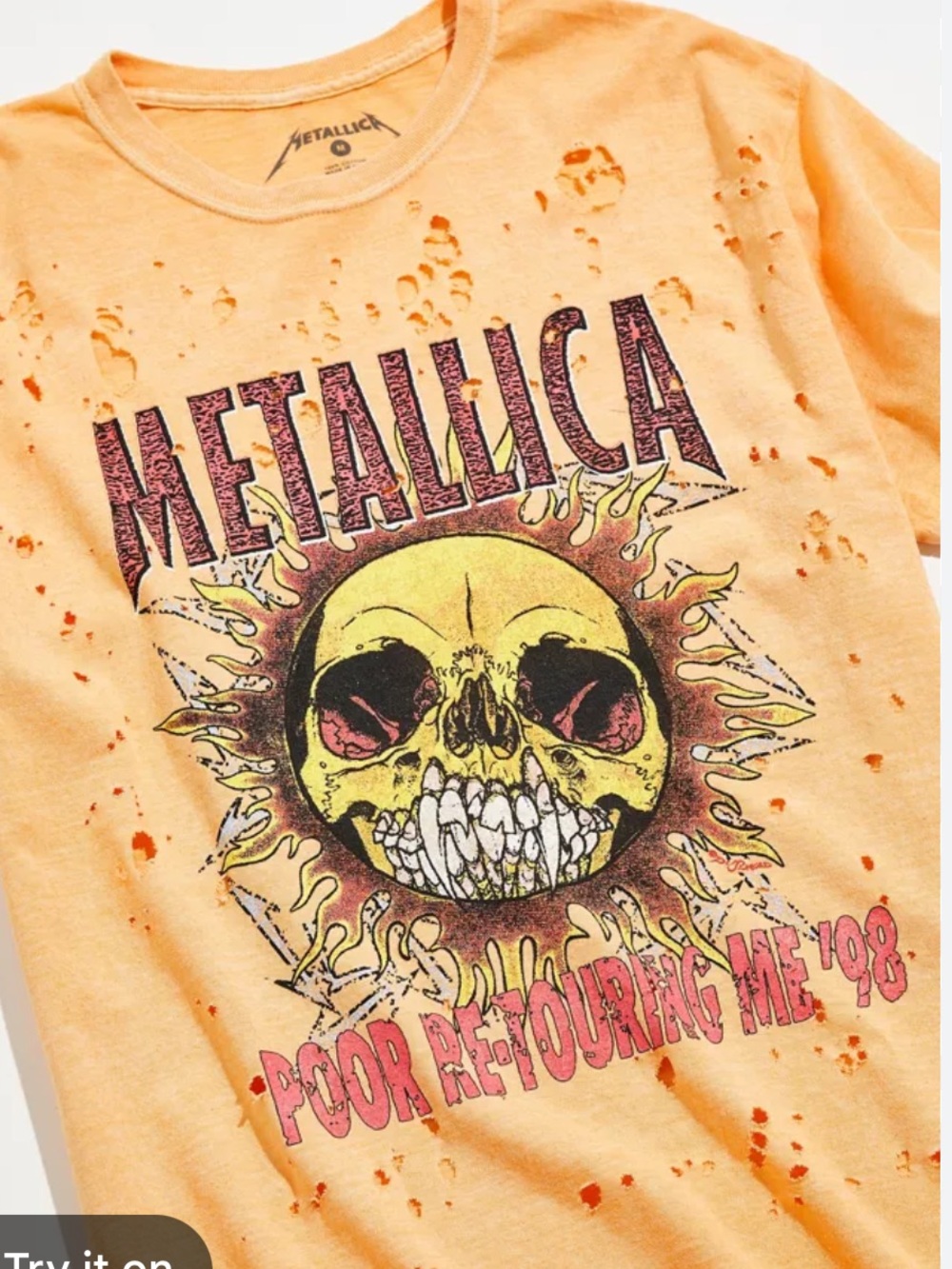 Urban outfitters sun distressed vintage wash tee